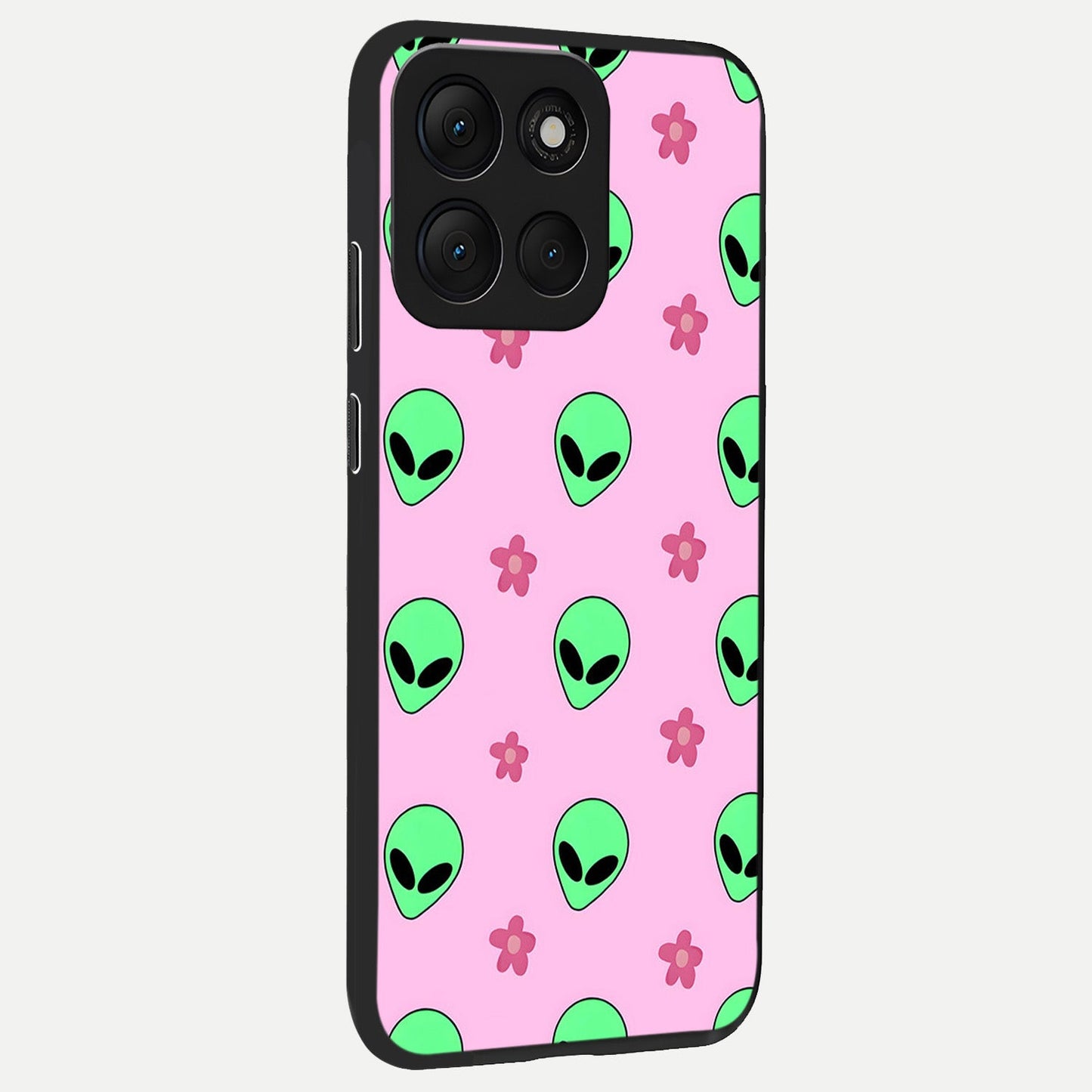 Cosmic Cute Crush back cover For Moto G86 Power slim fit glass case with vibrant aesthetic design
