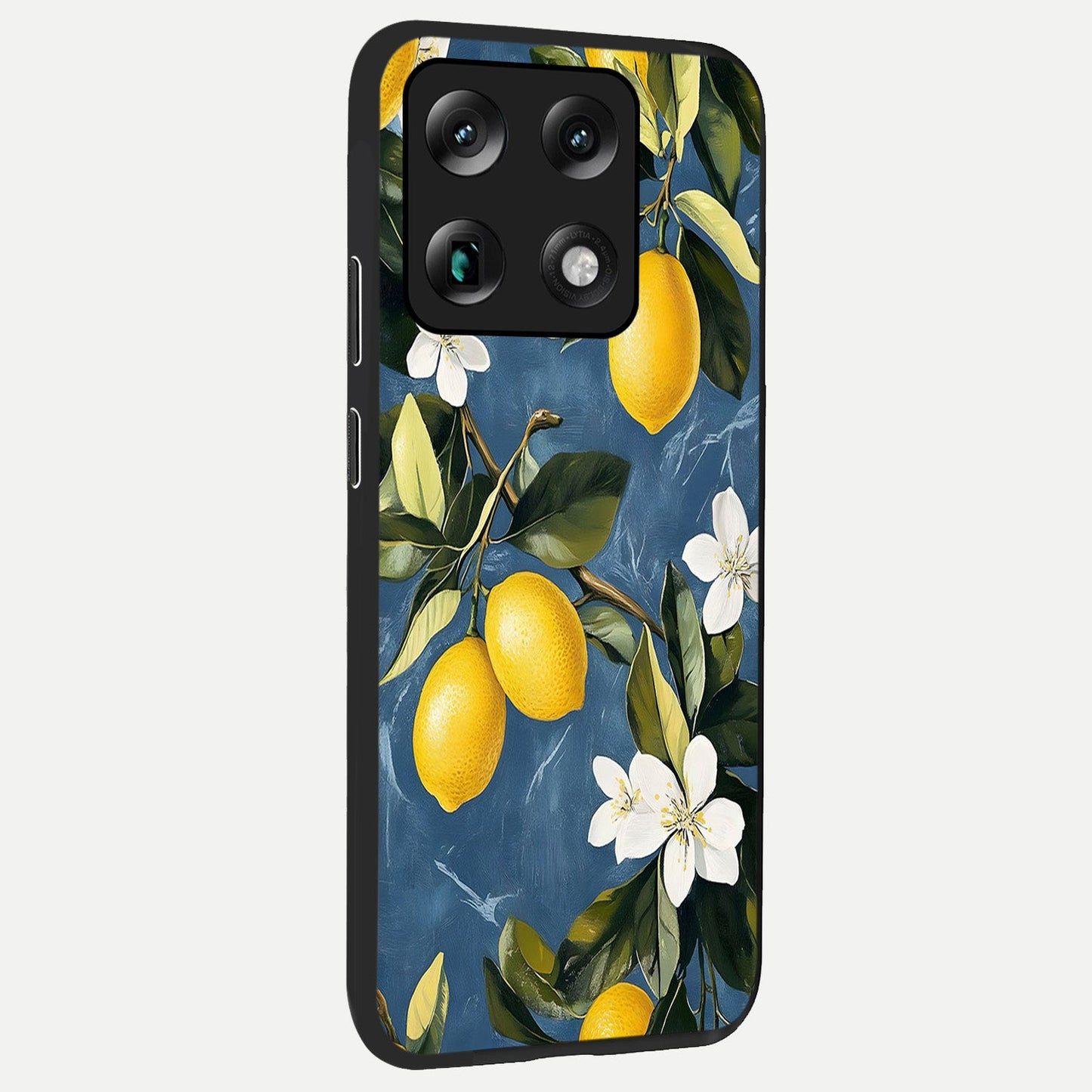 Lemon Dream Garden back cover For Moto Signature slim fit glass case with vibrant aesthetic design