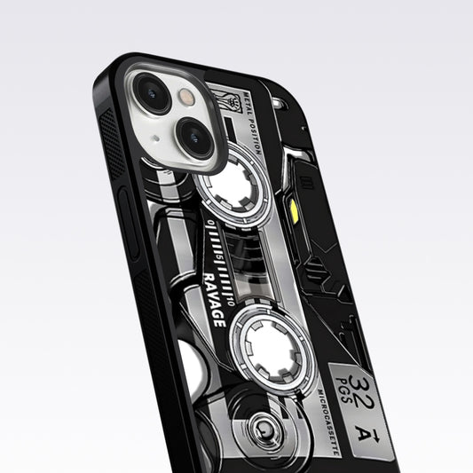 Microcassette glass Case For Nothing Phone 2A
