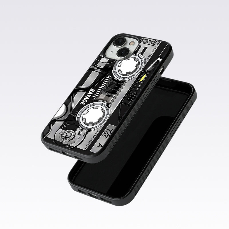 Microcassette glass Case For Nothing Phone 2