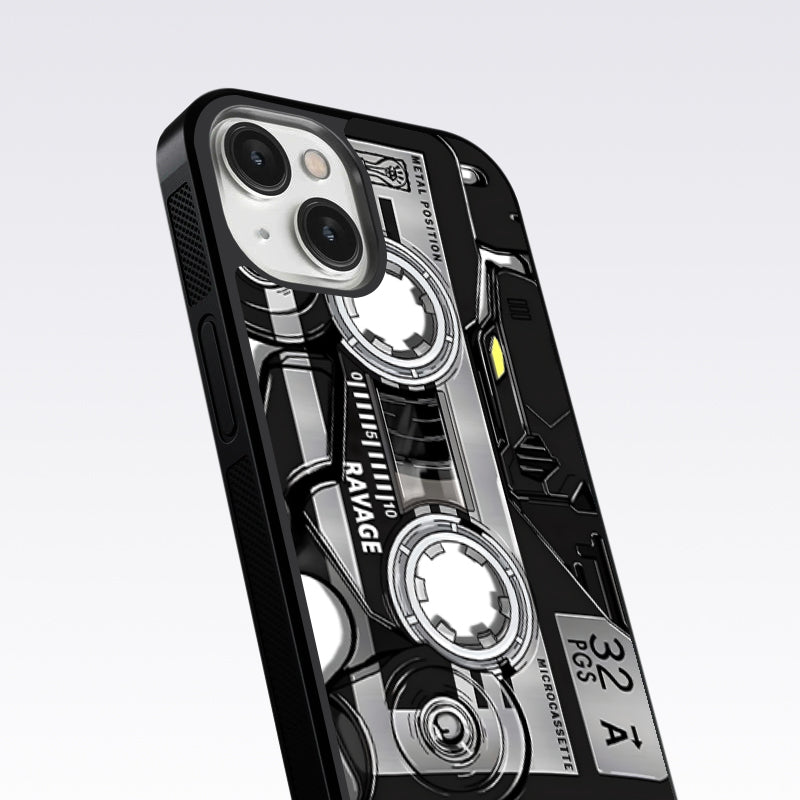 Microcassette Glass Case For OnePlus 10R