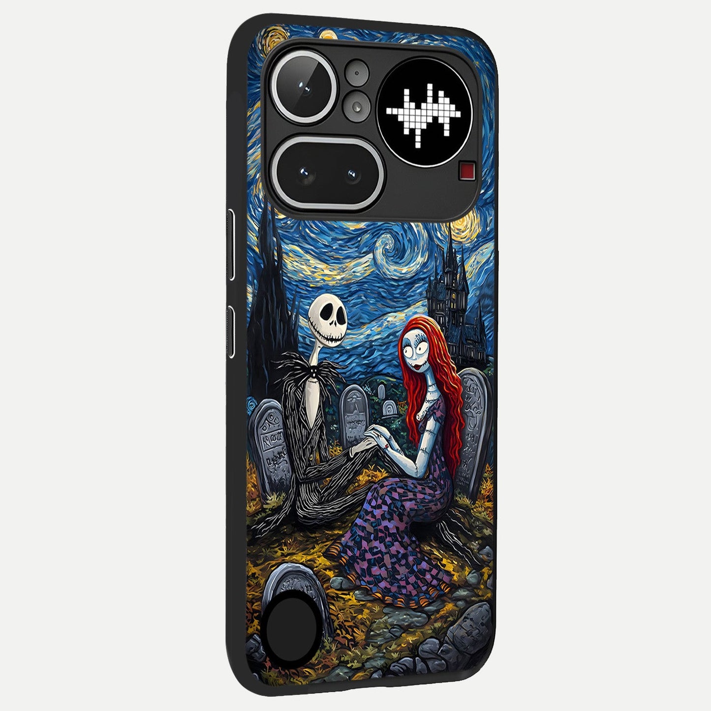 Eternal Night Love back cover For Nothing Phone 4A Pro slim fit glass case with vibrant aesthetic design