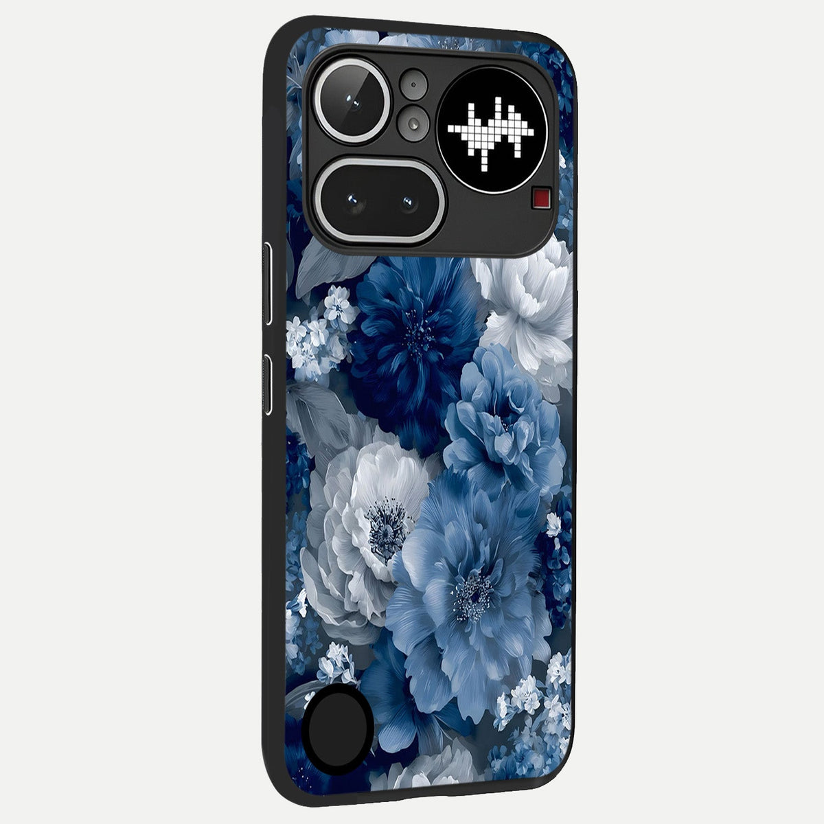 Royal Bloom Garden back cover For Nothing Phone 4A Pro slim fit glass case with vibrant aesthetic design