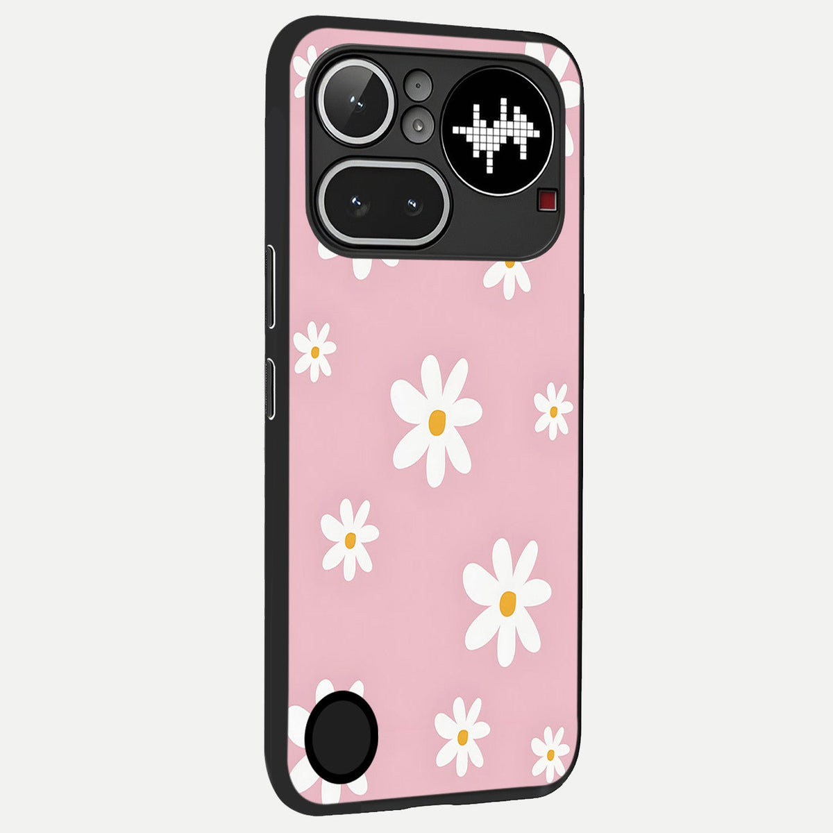 Soft Daisy Bliss back cover For Nothing Phone 4A Pro slim fit glass case with vibrant aesthetic design