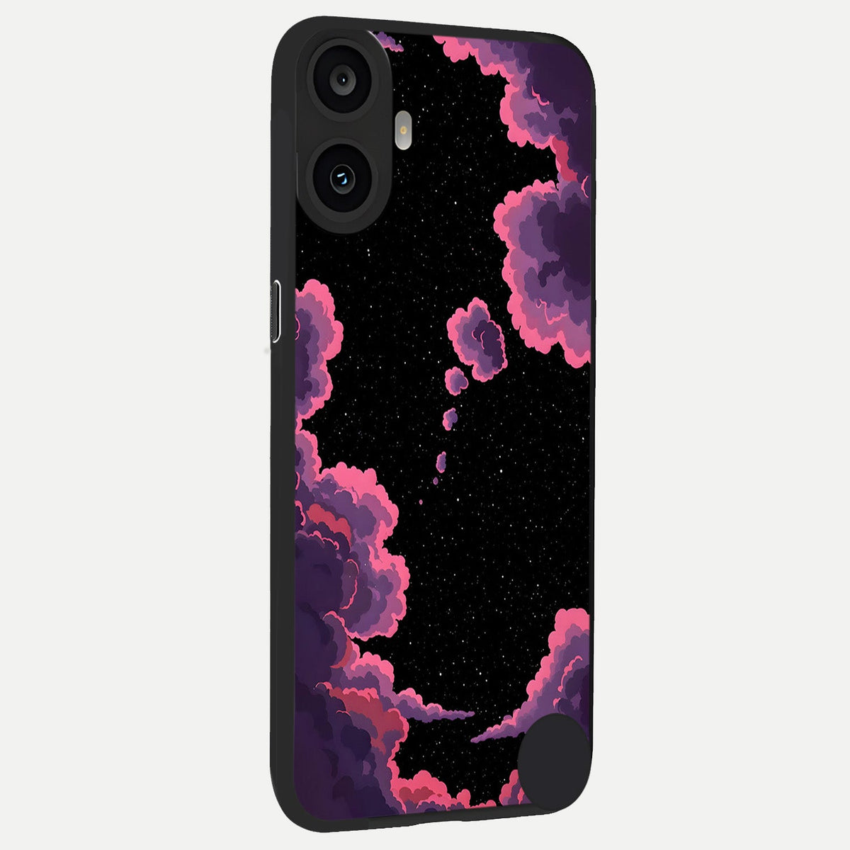 Cosmic Cloud Journey back cover For CMF Phone 1 slim fit glass case with vibrant aesthetic design