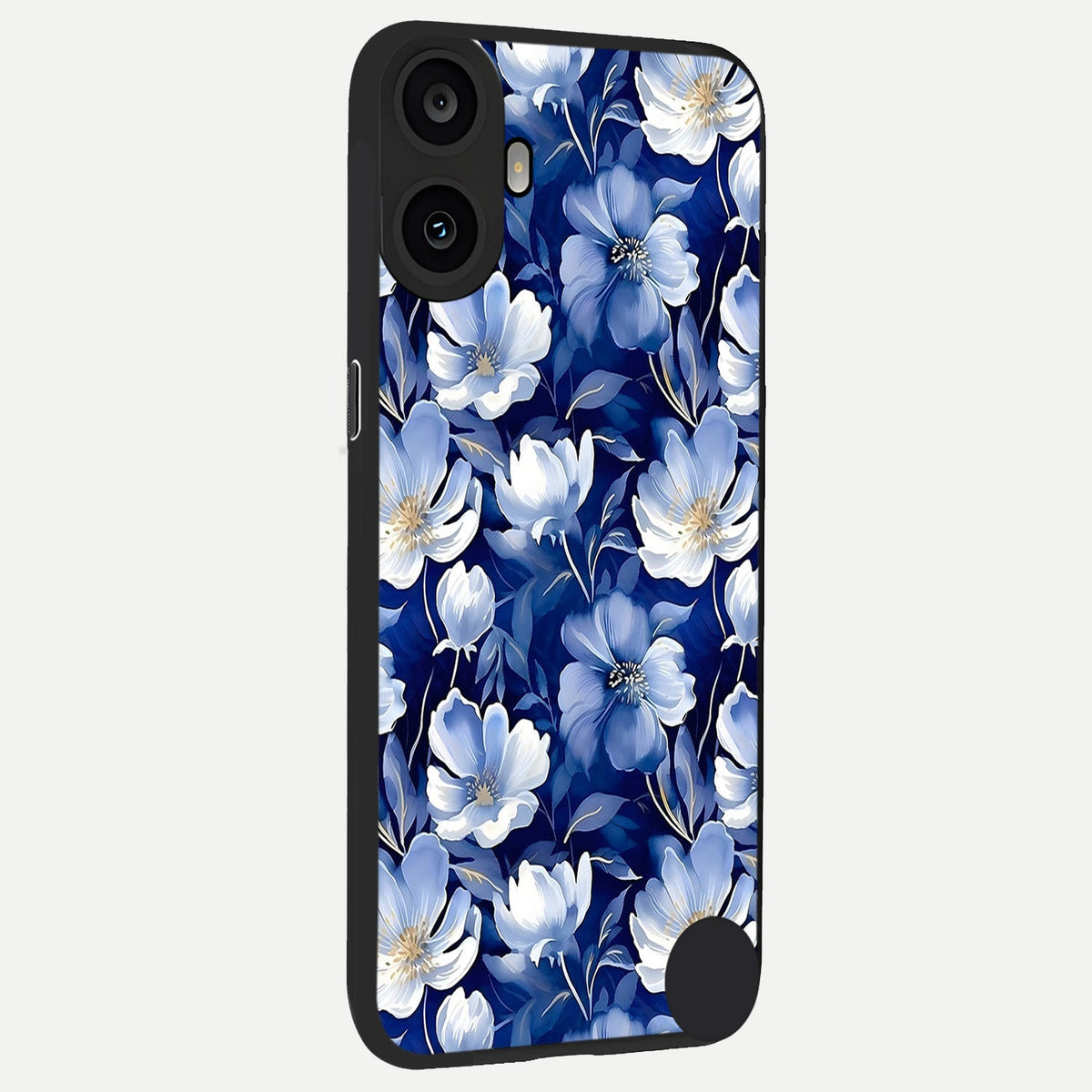 Cute Floral Patterns back cover For CMF Phone 1 slim fit glass case with vibrant aesthetic design