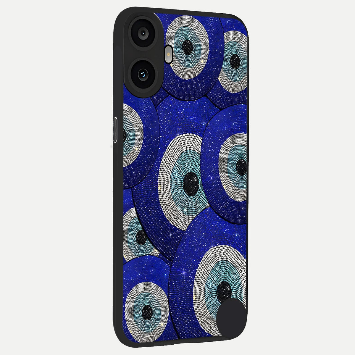 Galaxy Eye Flow back cover For CMF Phone 1 slim fit glass case with vibrant aesthetic design