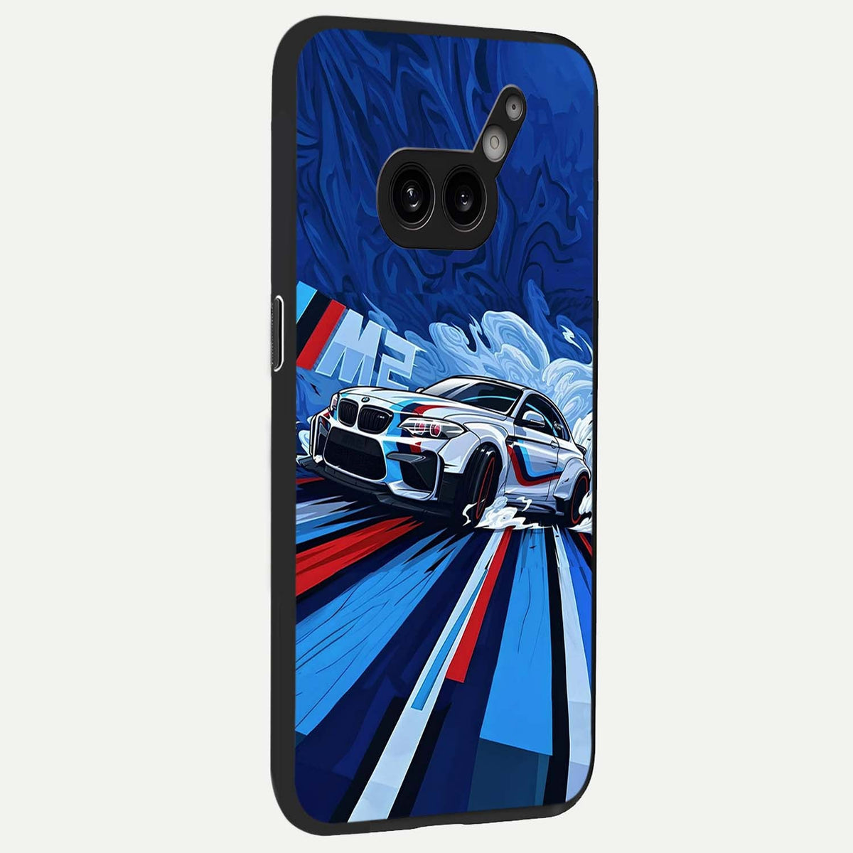 Drift Power Rush back cover For Nothing Phone 2A Plus slim fit glass case with vibrant aesthetic design