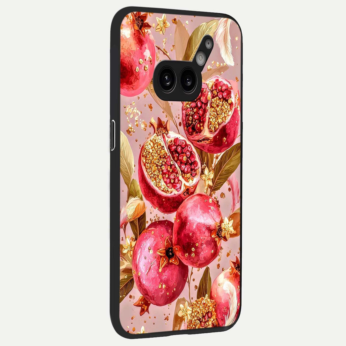 Golden Bloom Glow back cover For Nothing Phone 2A Plus slim fit glass case with vibrant aesthetic design