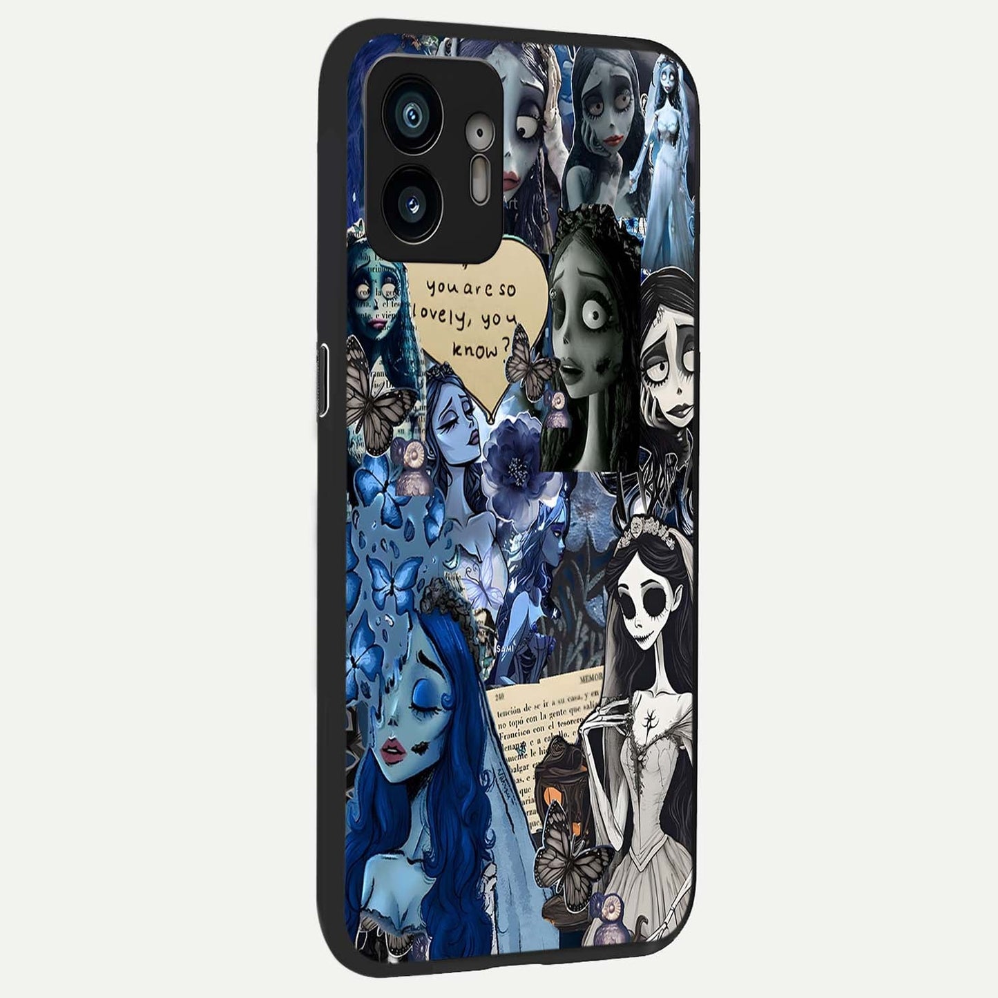 Corpse Bride Posters back cover For Nothing Phone 2 slim fit glass case with vibrant aesthetic design