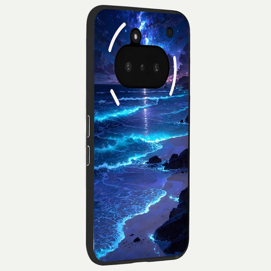 Classic Damn Look phone case For Nothing Phone 3A showing premium glass back cover with detailed artwork