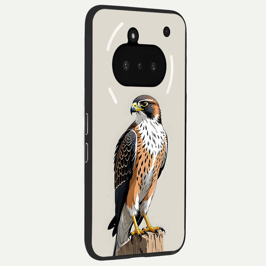 Clever Eagle phone case For Nothing Phone 3A showing premium glass back cover with detailed artwork