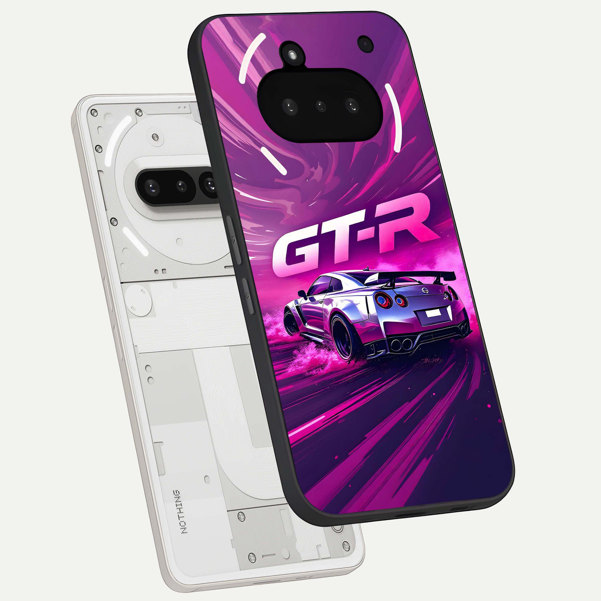 Speed Drift Legend back cover For Nothing Phone 3A slim fit glass case with vibrant aesthetic design