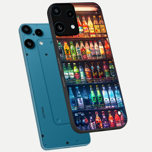 Colorfull Tree phone case For Nothing Phone 3A Lite showing premium glass back cover with detailed artwork