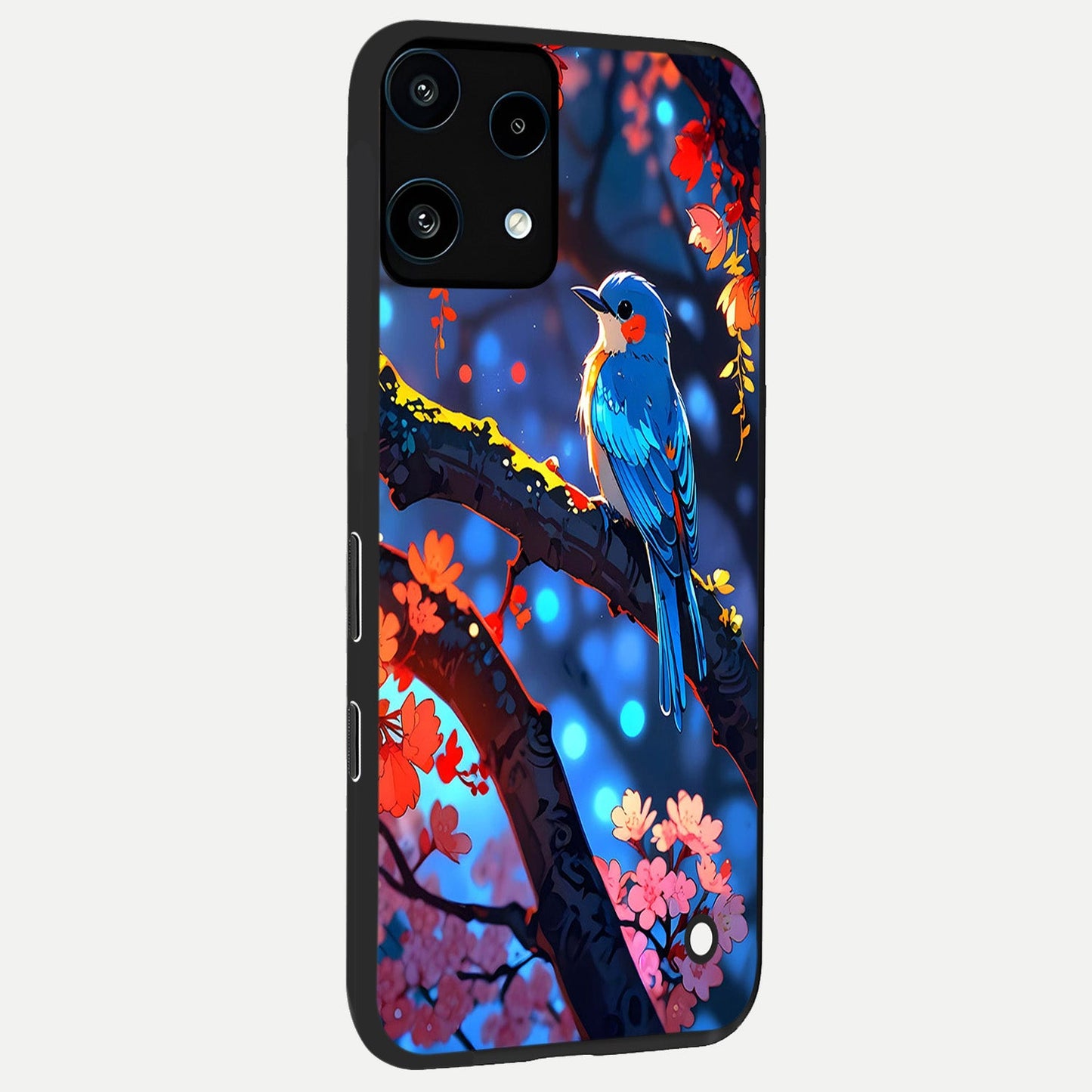 Blooming Water Drift back cover For Nothing Phone 3A Lite slim fit glass case with vibrant aesthetic design