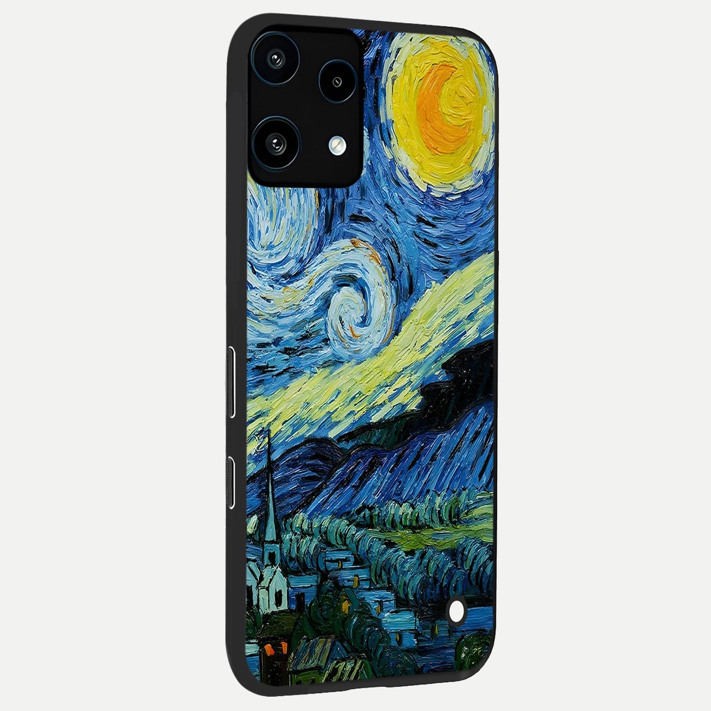 Inspired Van Gogh Art back cover For Nothing Phone 3A Lite slim fit glass case with vibrant aesthetic design