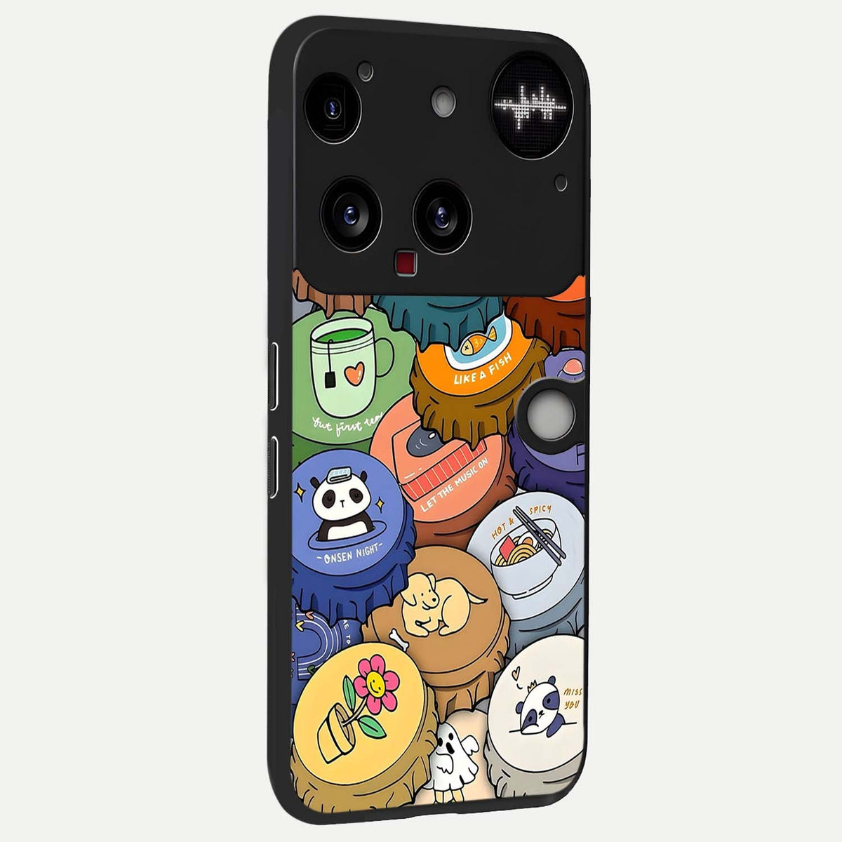 Coins Patterns back cover For Nothing Phone 3 slim fit glass case with vibrant aesthetic design