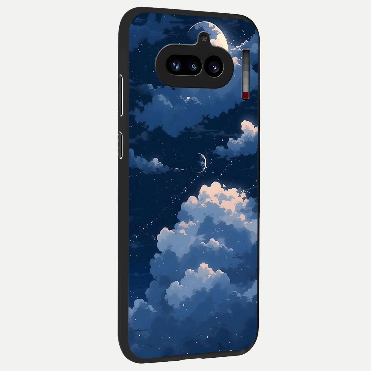 Moon Dream Haze back cover For Nothing Phone 4A slim fit glass case with vibrant aesthetic design