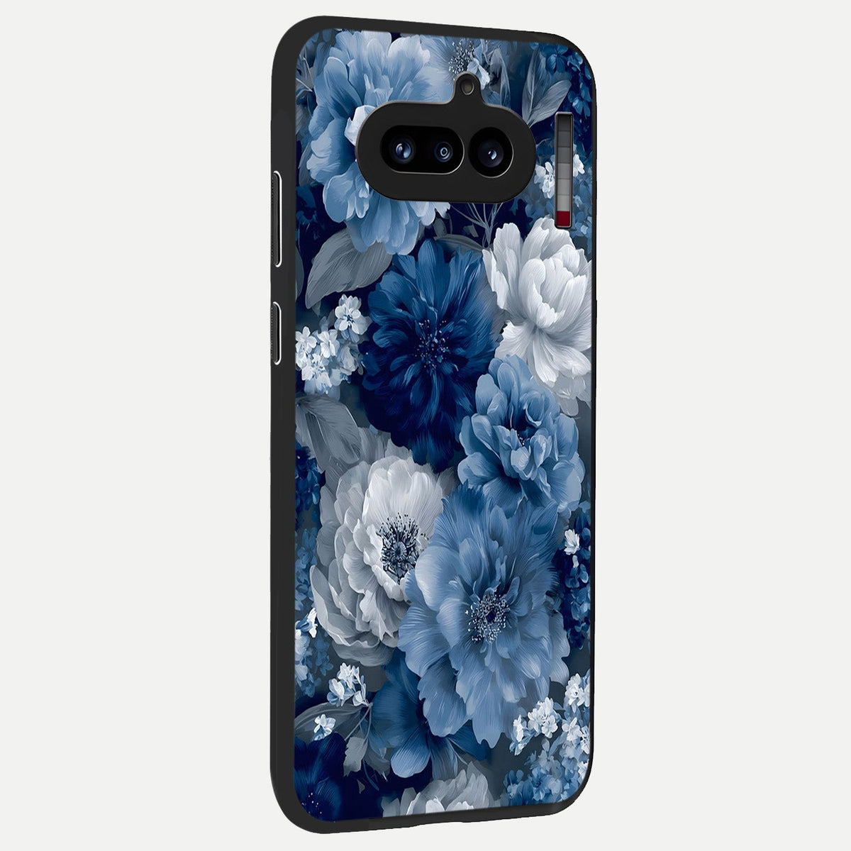 Royal Bloom Garden back cover For Nothing Phone 4A slim fit glass case with vibrant aesthetic design