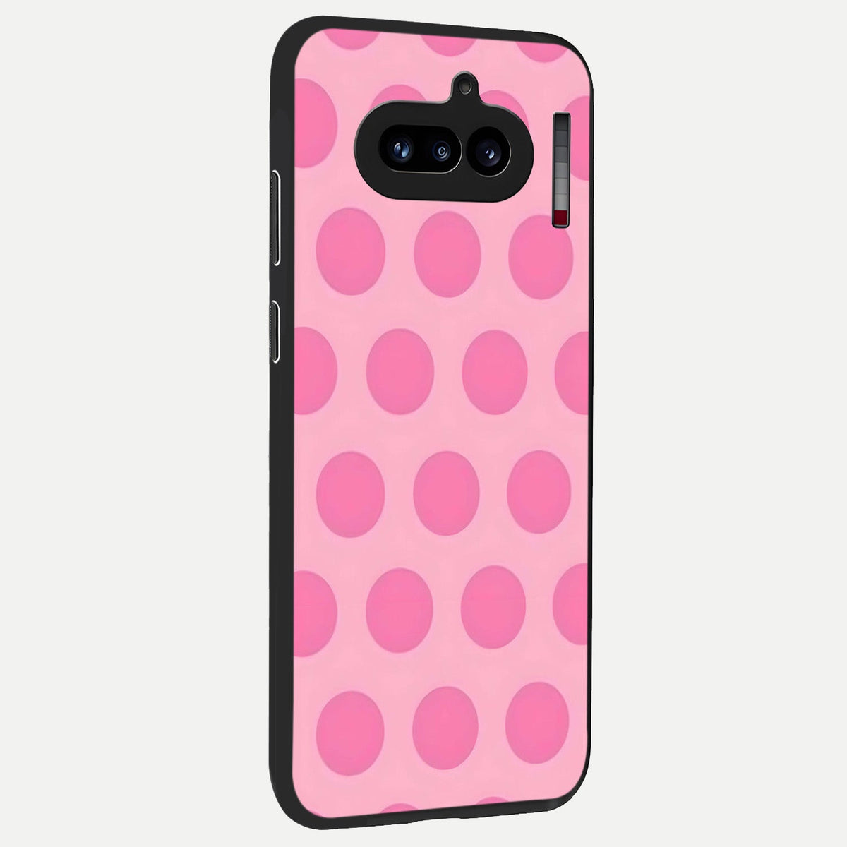 Sweet Dot Dreams back cover For Nothing Phone 4A slim fit glass case with vibrant aesthetic design
