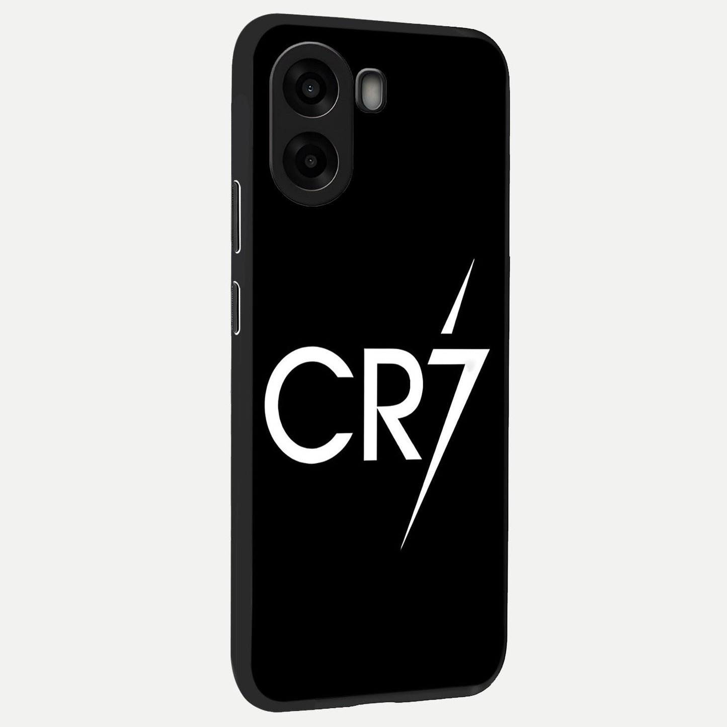 CR7 Elite Strike back cover For Oppo A6s slim fit glass case with vibrant aesthetic design