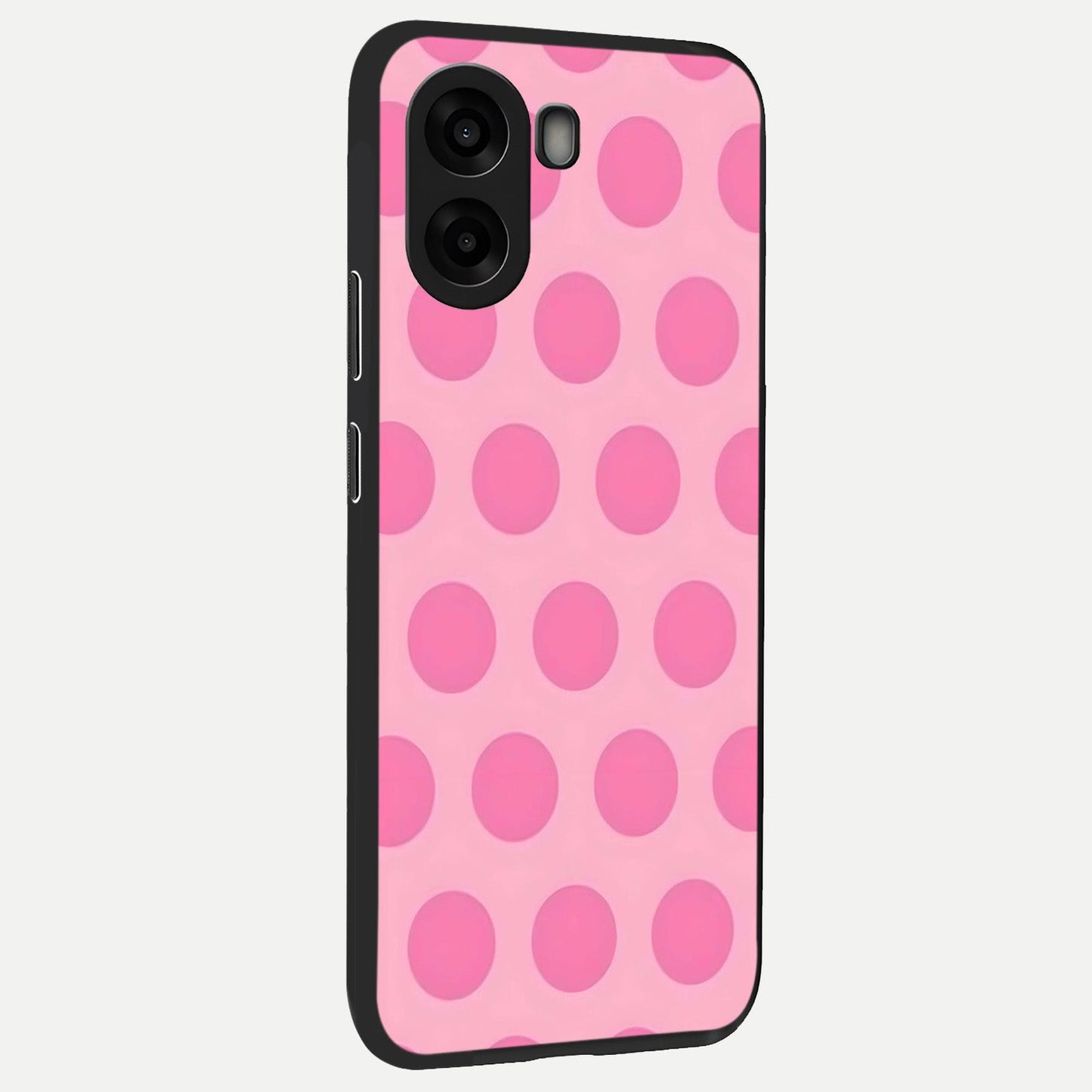 Sweet Dot Dreams back cover For Oppo A6s slim fit glass case with vibrant aesthetic design