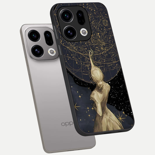 Taylor Swift Girl phone case For Oppo Find X9 showing premium glass back cover with detailed artwork