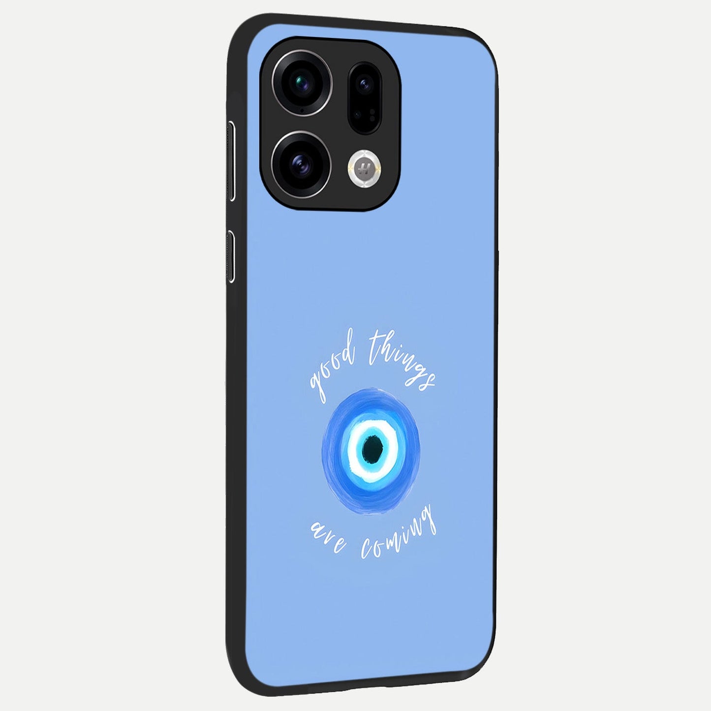 Bright Future Ahead back cover For Oppo Find X9 slim fit glass case with vibrant aesthetic design