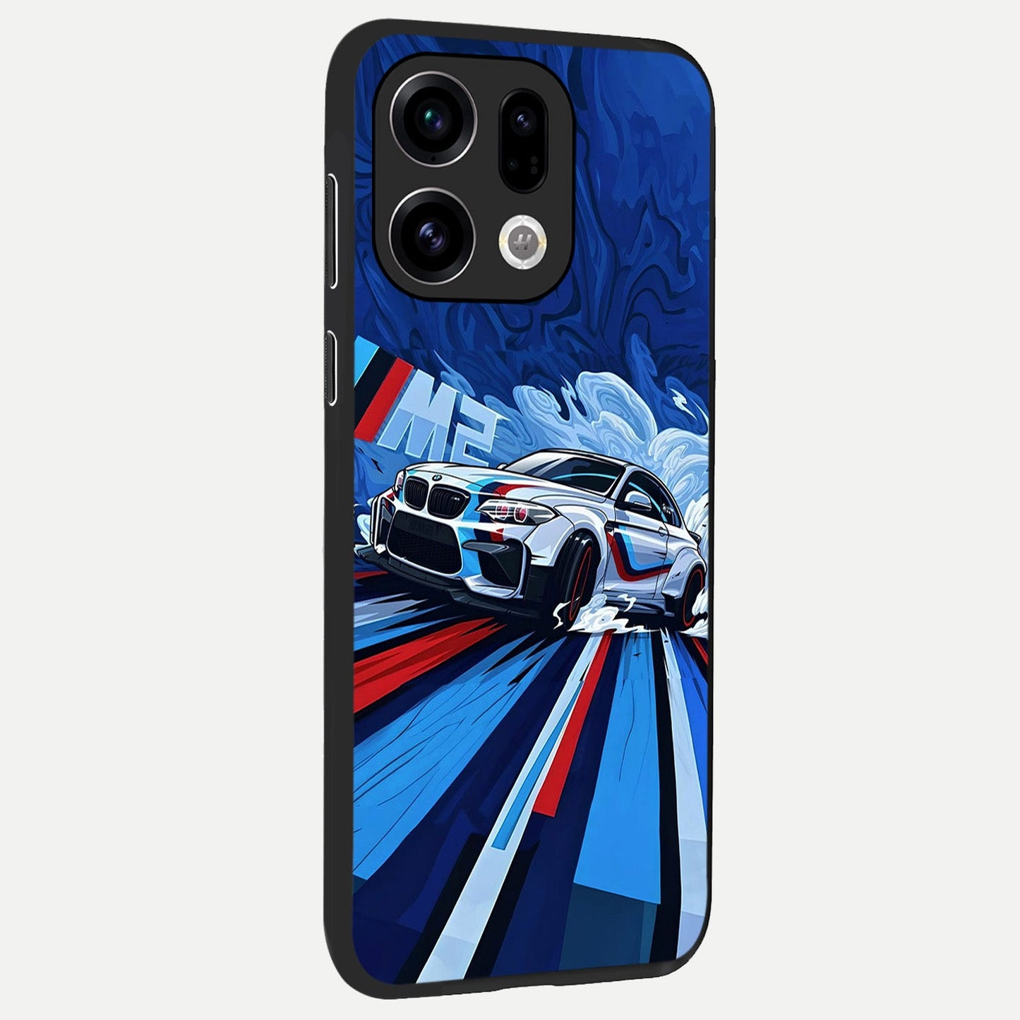 Drift Power Rush back cover For Oppo Find X9 slim fit glass case with vibrant aesthetic design