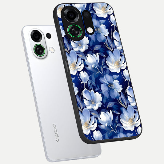 Cute Floral Patterns phone case For Oppo K13 Turbo showing premium glass back cover with detailed artwork