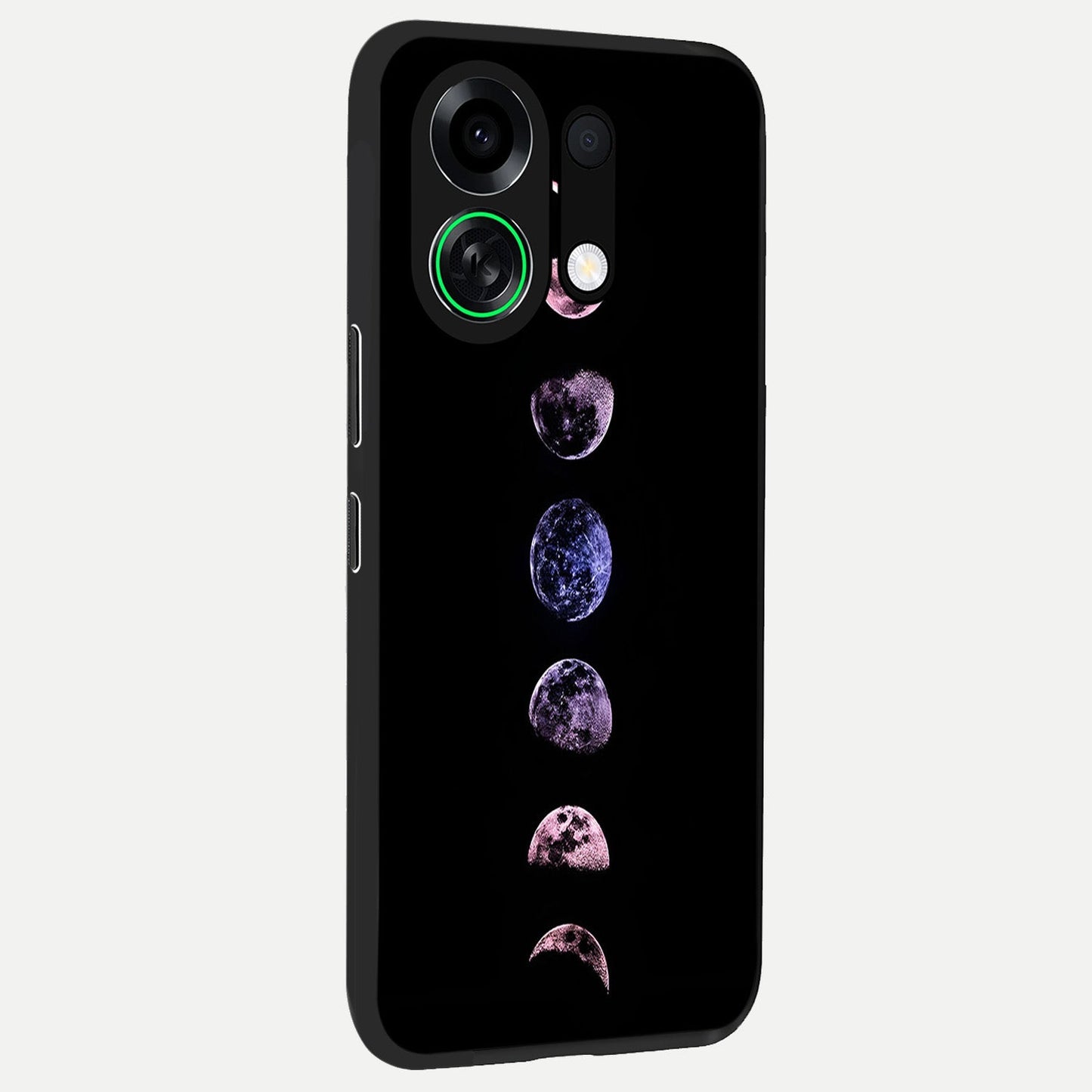 Crimson All Planets back cover For Oppo K13 Turbo slim fit glass case with vibrant aesthetic design