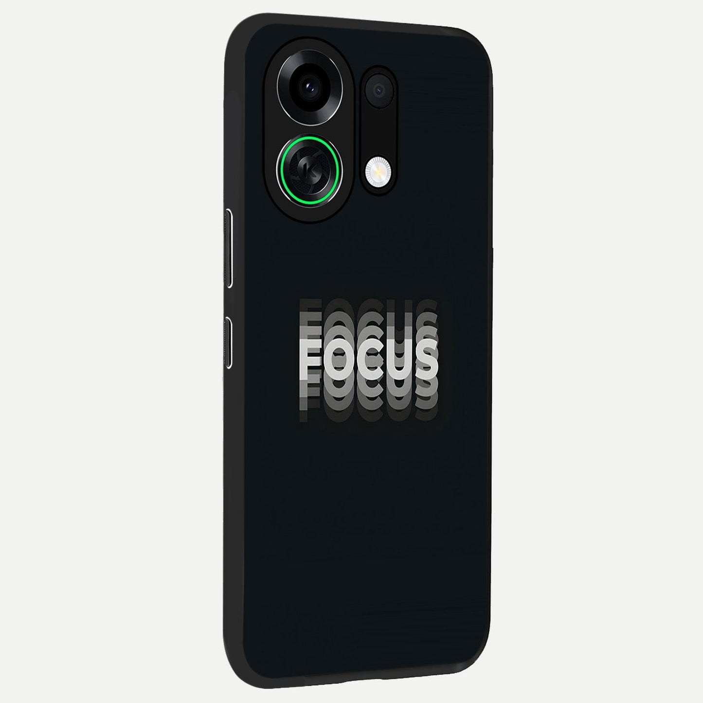 Mono Focus Vision back cover For Oppo K13 Turbo slim fit glass case with vibrant aesthetic design