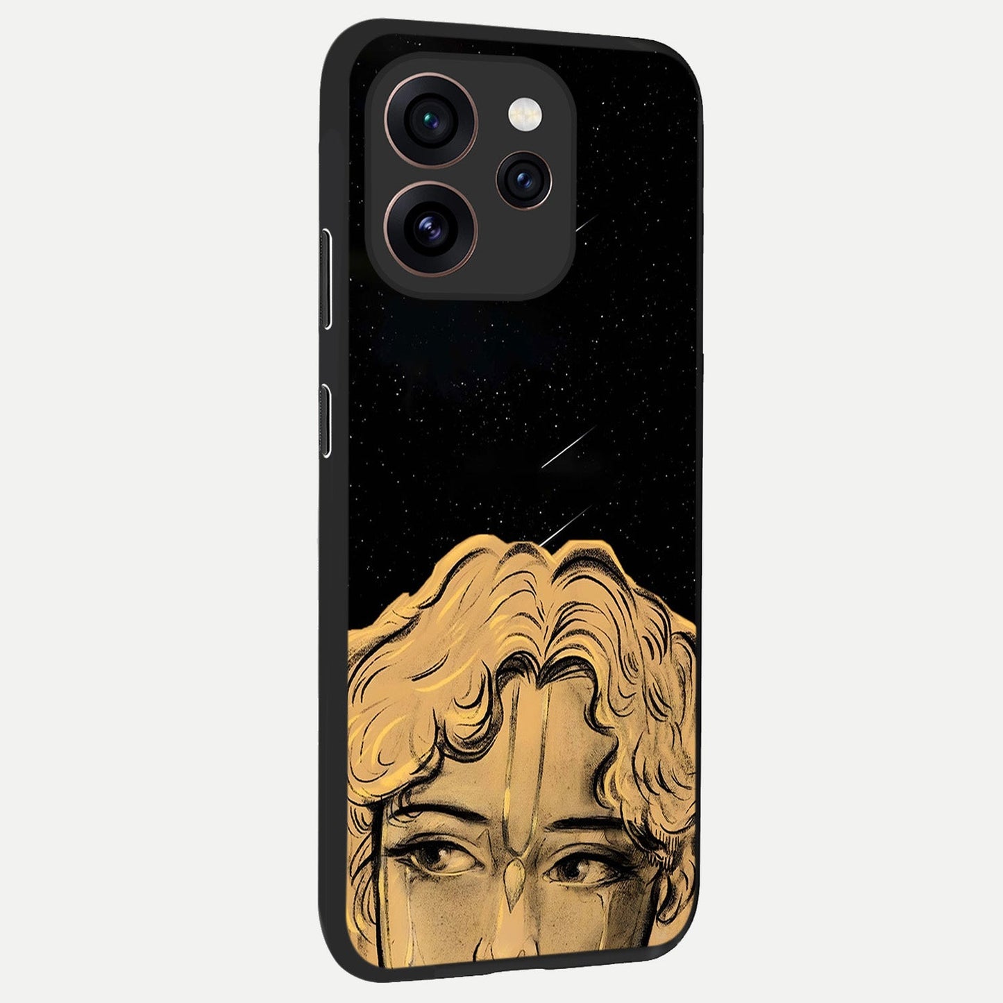 Celestial Gods Plan back cover For Oppo Reno 15 Pro slim fit glass case with vibrant aesthetic design