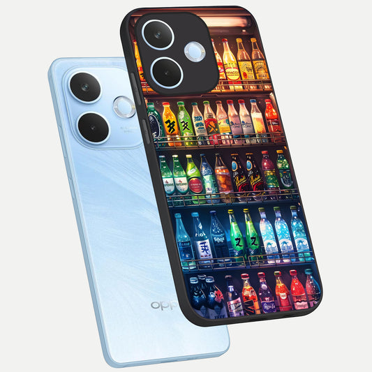 Colorfull Tree phone case For Oppo Reno 15 Pro mini showing premium glass back cover with detailed artwork