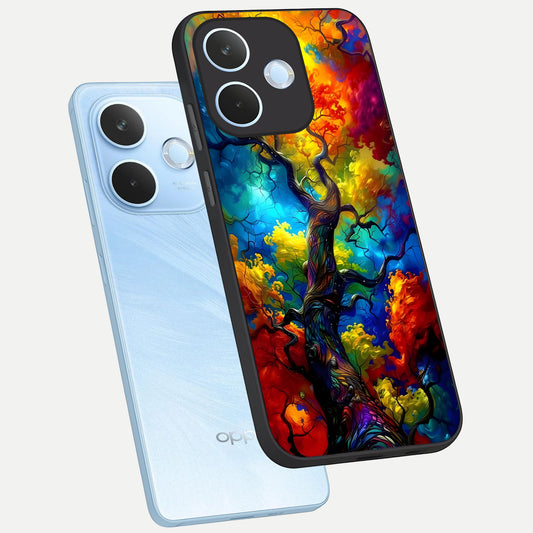 Colorful Soda Bottles phone case For Oppo Reno 15 Pro mini showing premium glass back cover with detailed artwork