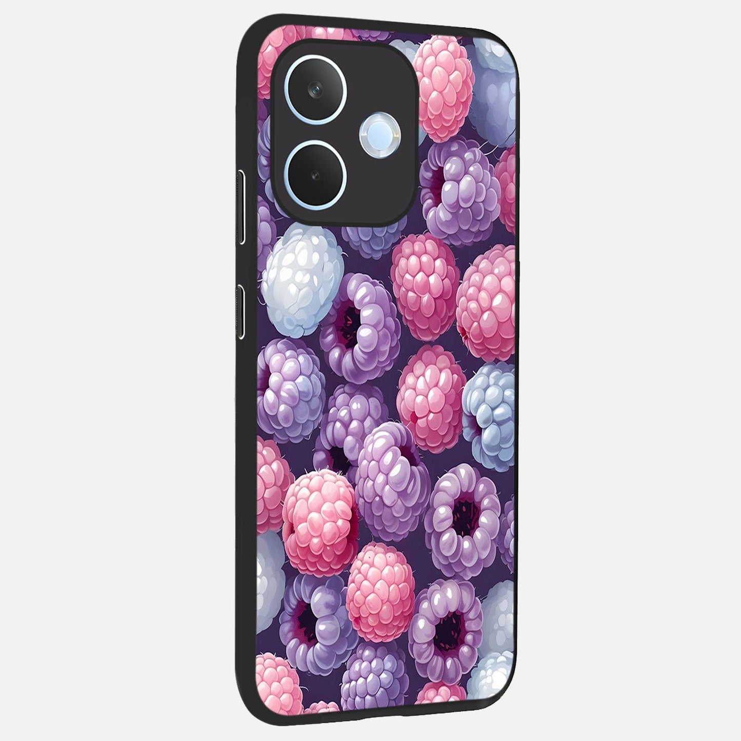 Berry Candy Pop back cover For Oppo Reno 15 Pro mini slim fit glass case with vibrant aesthetic design