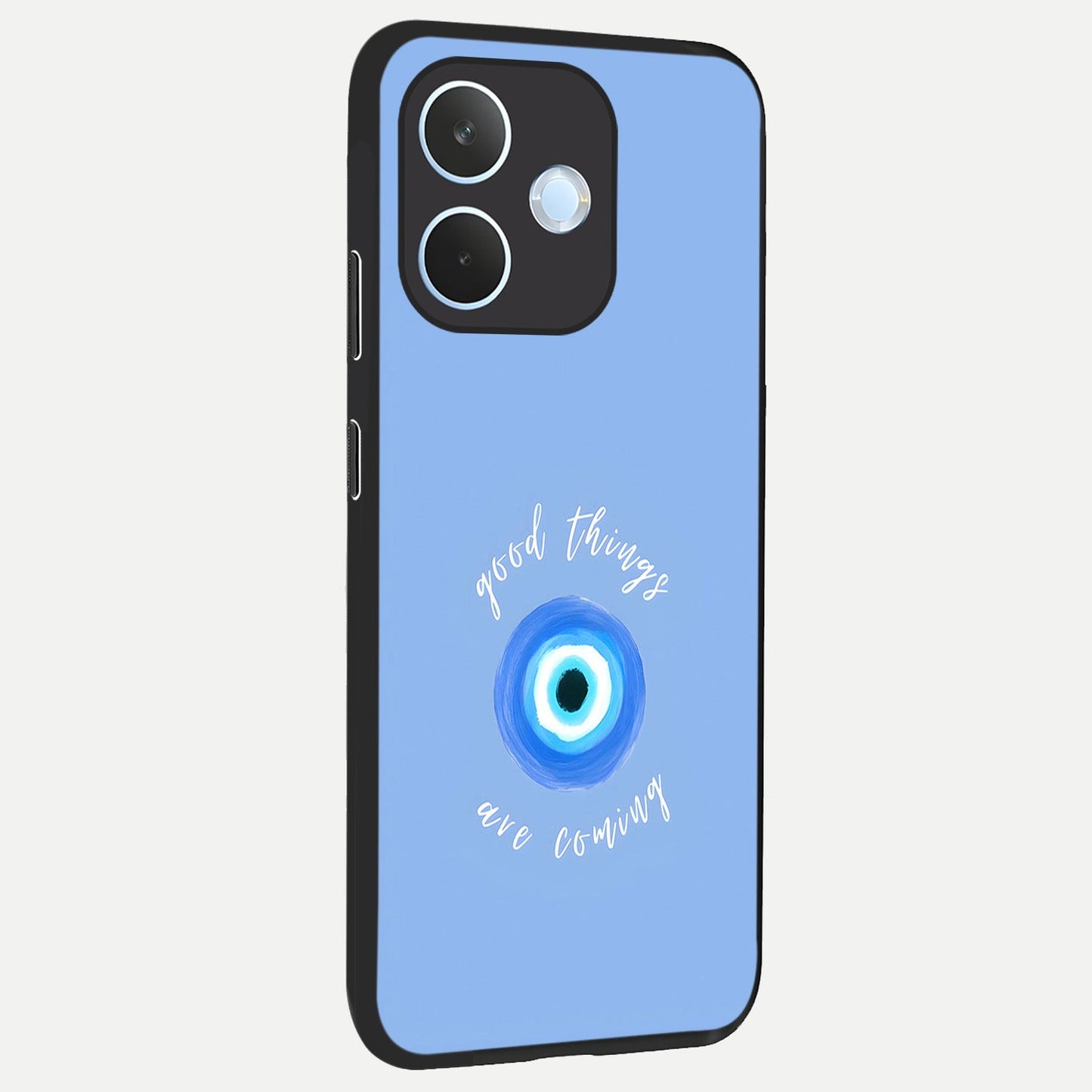 Bright Future Ahead back cover For Oppo Reno 15 Pro mini slim fit glass case with vibrant aesthetic design