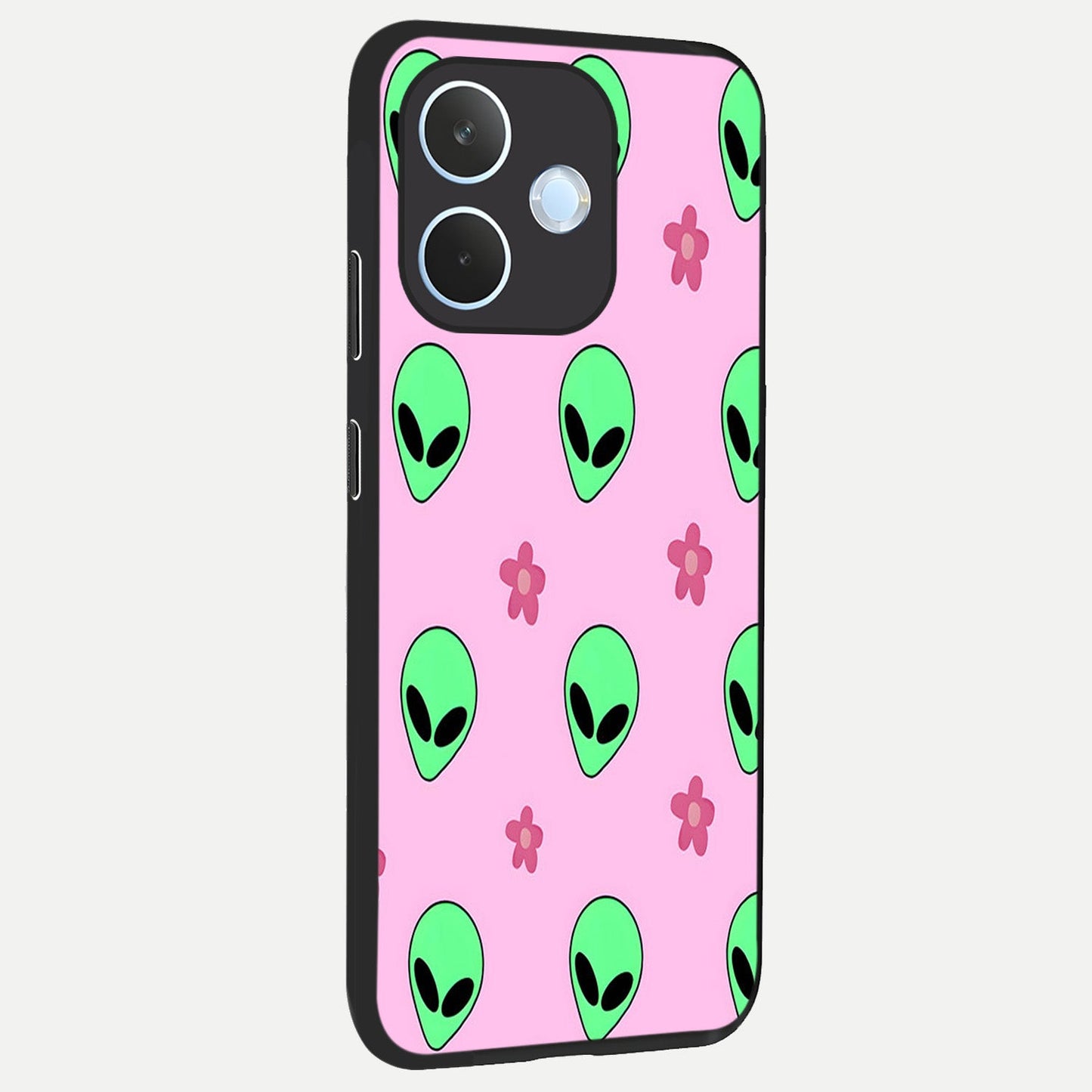 Cosmic Cute Crush back cover For Oppo Reno 15 Pro mini slim fit glass case with vibrant aesthetic design