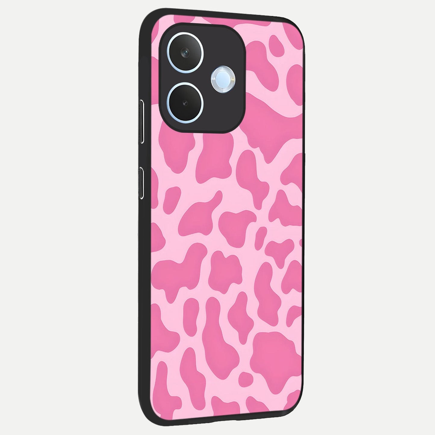 Pinkish Scenery back cover For Oppo Reno 15 Pro mini slim fit glass case with vibrant aesthetic design