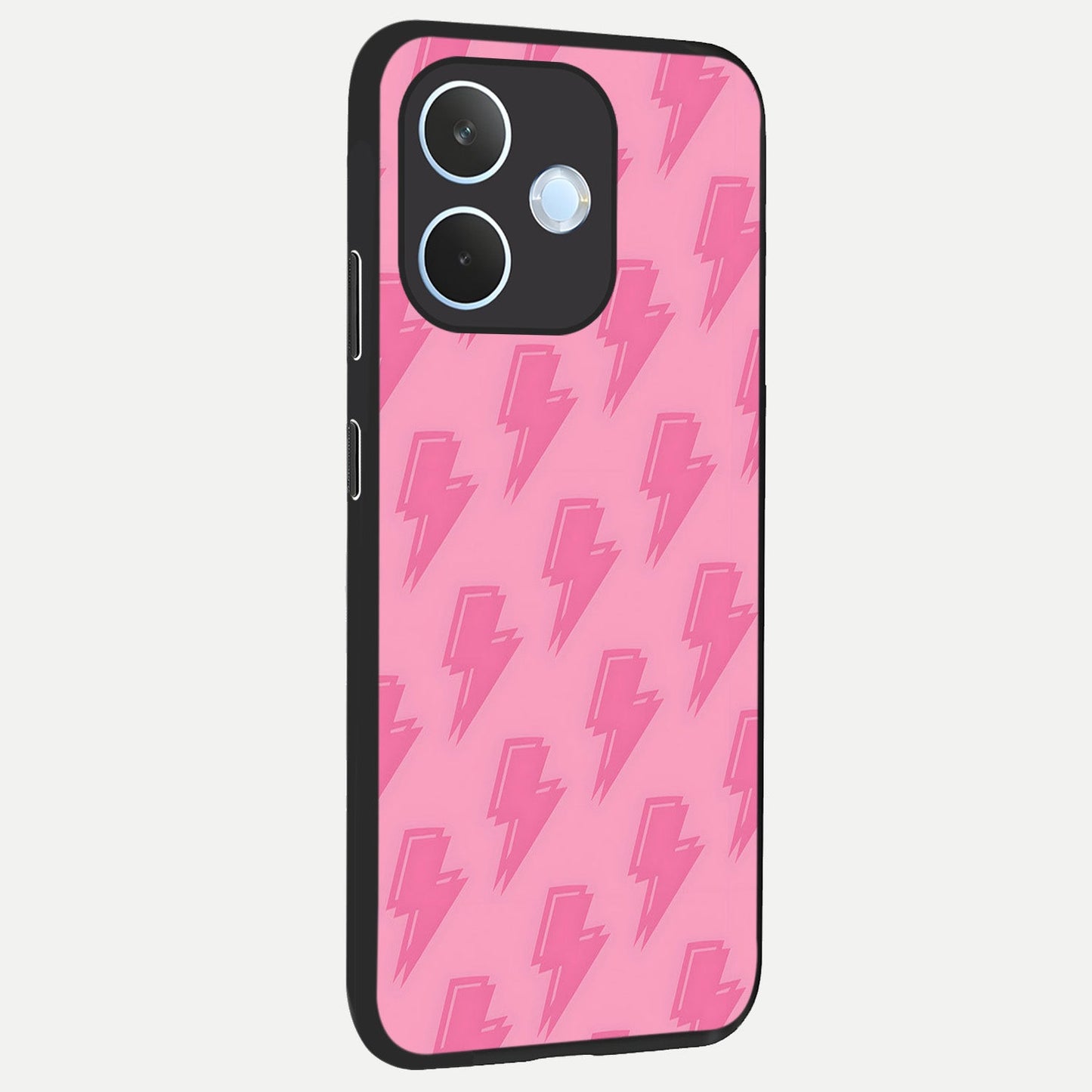 Pink Moo Magic back cover For Oppo Reno 15 Pro mini slim fit glass case with vibrant aesthetic design