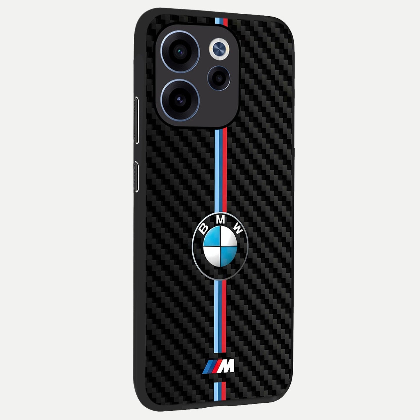 BMW Pattern back cover For Oppo Reno 15c slim fit glass case with vibrant aesthetic design