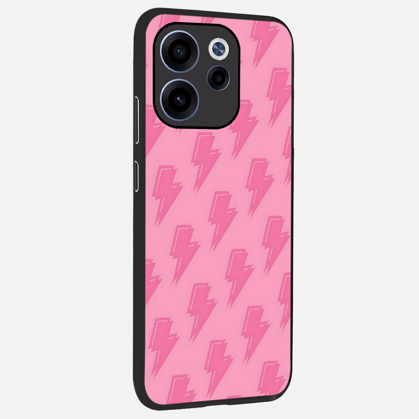 Pink Moo Magic back cover For Oppo Reno 15c slim fit glass case with vibrant aesthetic design