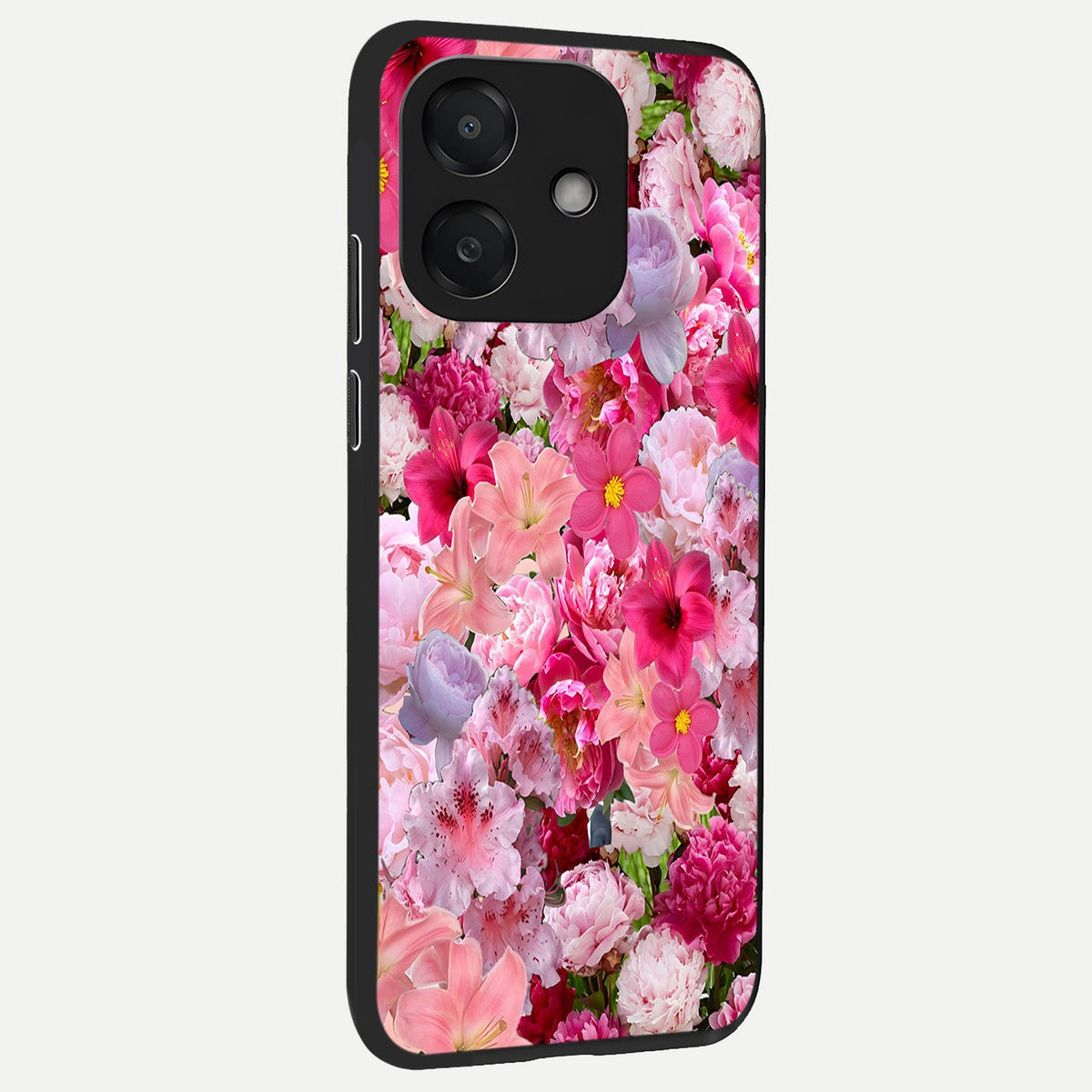 Bloom Crush Fantasy back cover For Oppo A3x 5G slim fit glass case with vibrant aesthetic design