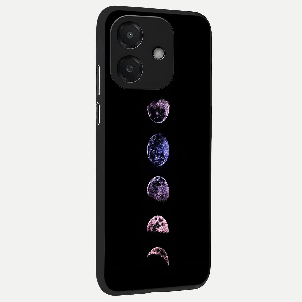 Crimson All Planets back cover For Oppo A3x 5G slim fit glass case with vibrant aesthetic design