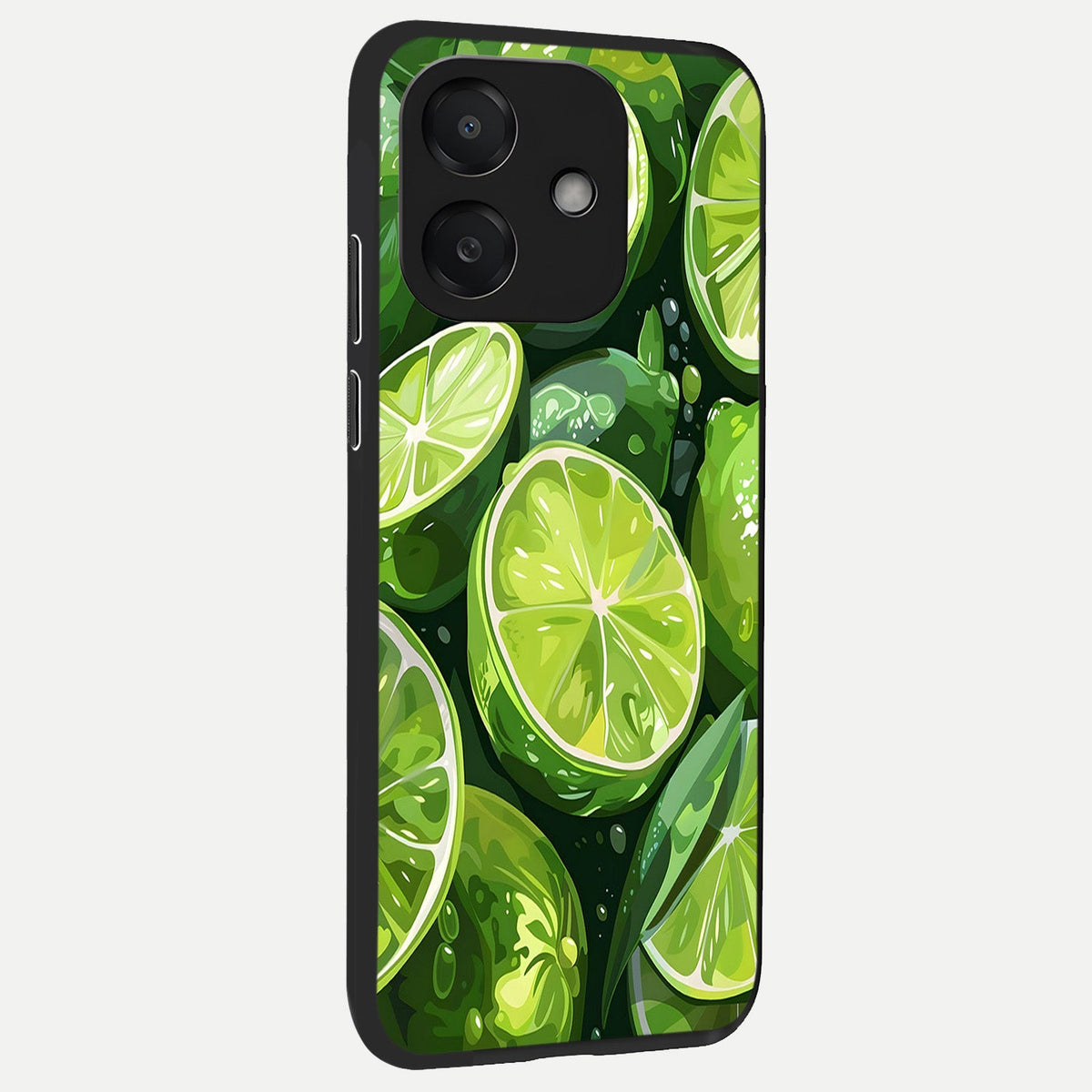 Green Kawasaki back cover For Oppo A3x 5G slim fit glass case with vibrant aesthetic design