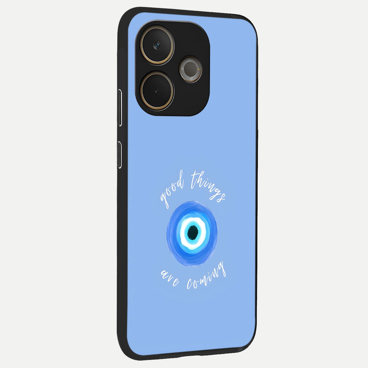Bright Future Ahead back cover For Oppo A5 Pro slim fit glass case with vibrant aesthetic design