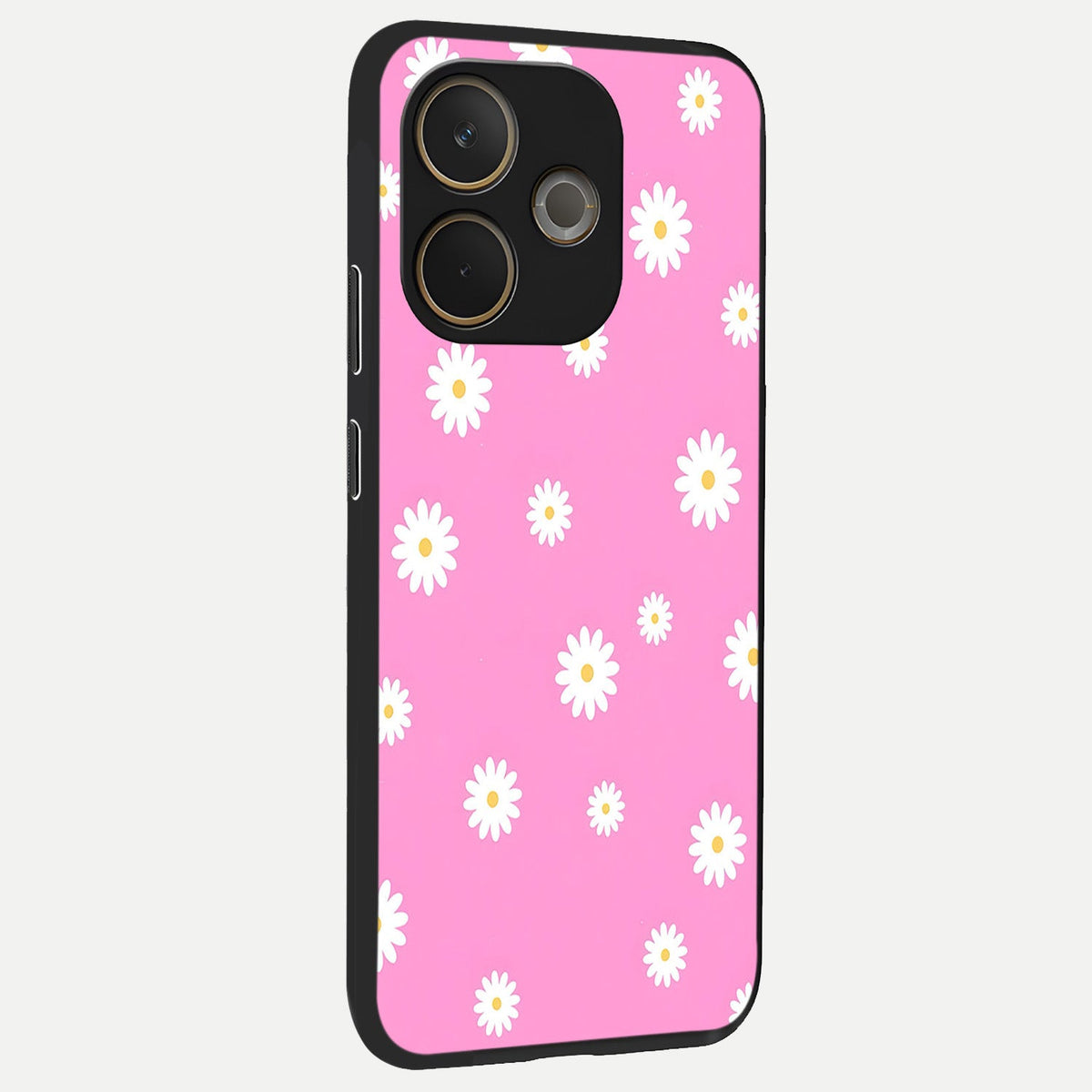 Bubblegum Daisy Pop back cover For Oppo A5 Pro slim fit glass case with vibrant aesthetic design