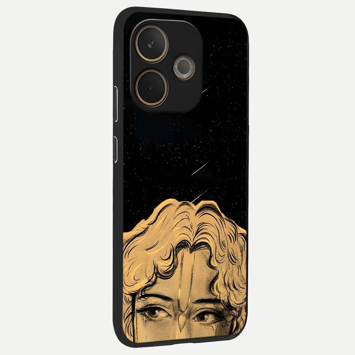 Celestial Gods Plan back cover For Oppo A5 Pro slim fit glass case with vibrant aesthetic design