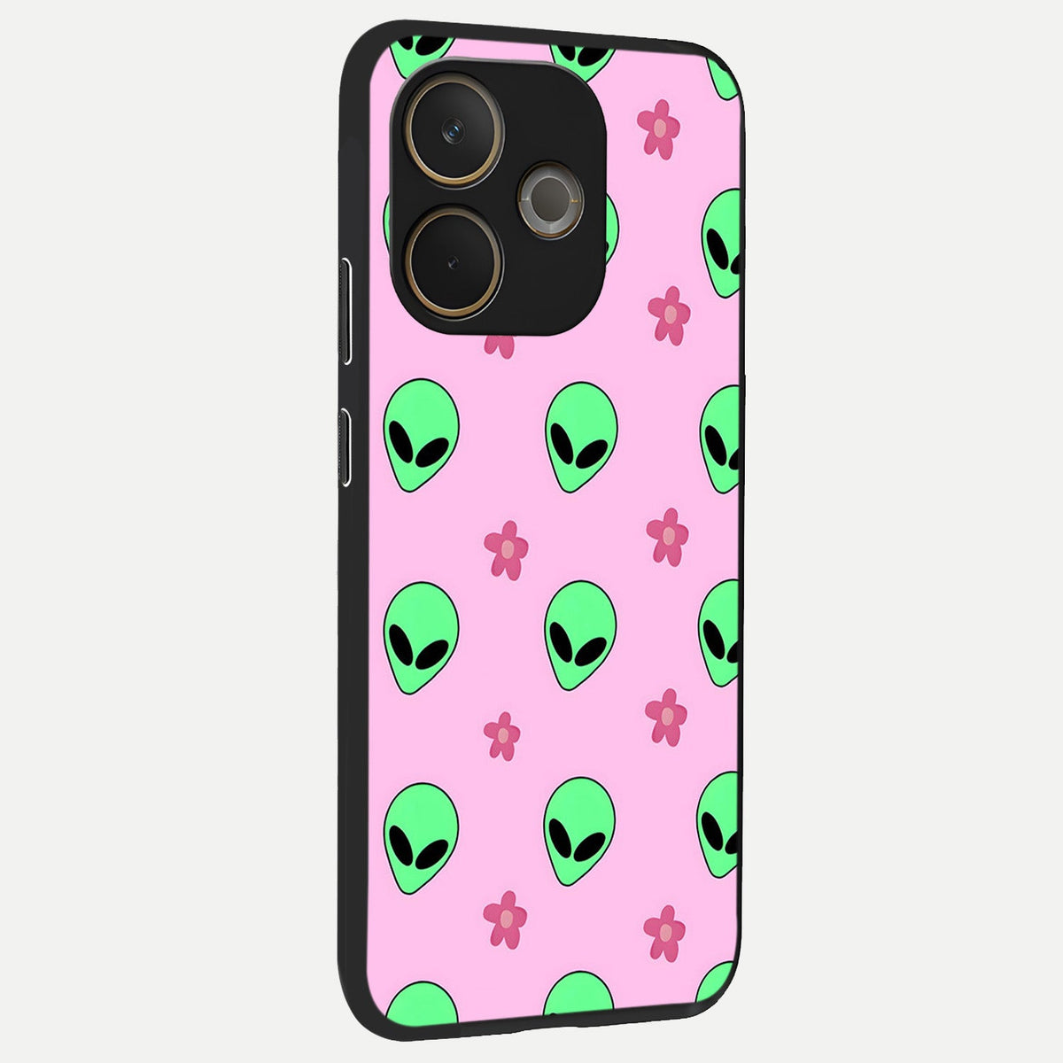 Cosmic Cute Crush back cover For Oppo A5 Pro slim fit glass case with vibrant aesthetic design