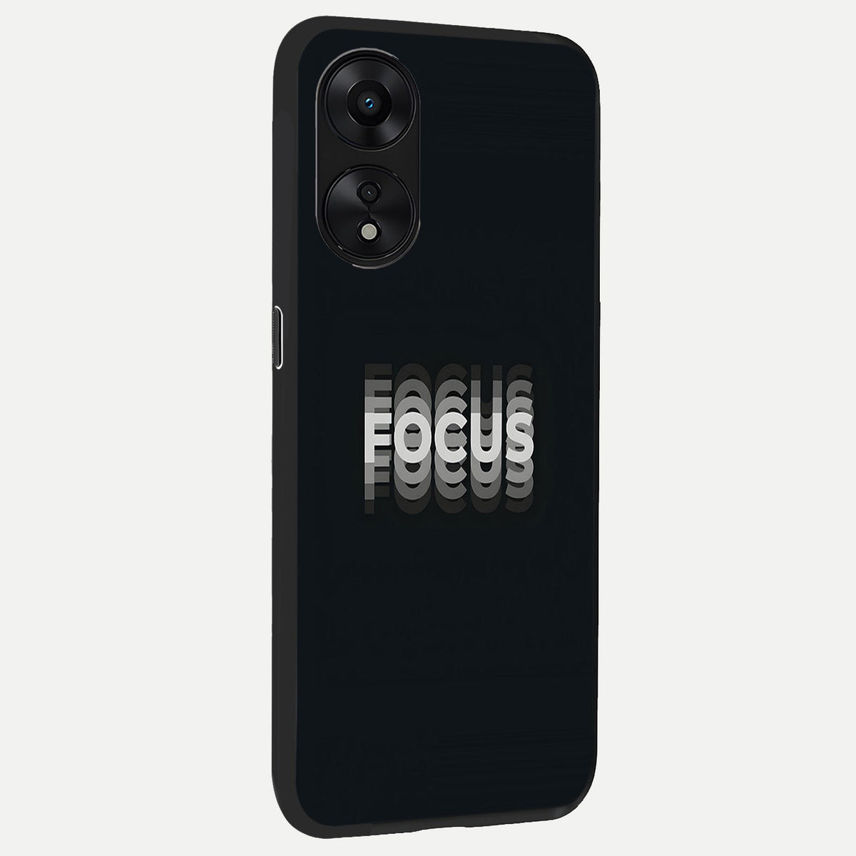 Mono Focus Vision back cover For Oppo A78 5G slim fit glass case with vibrant aesthetic design